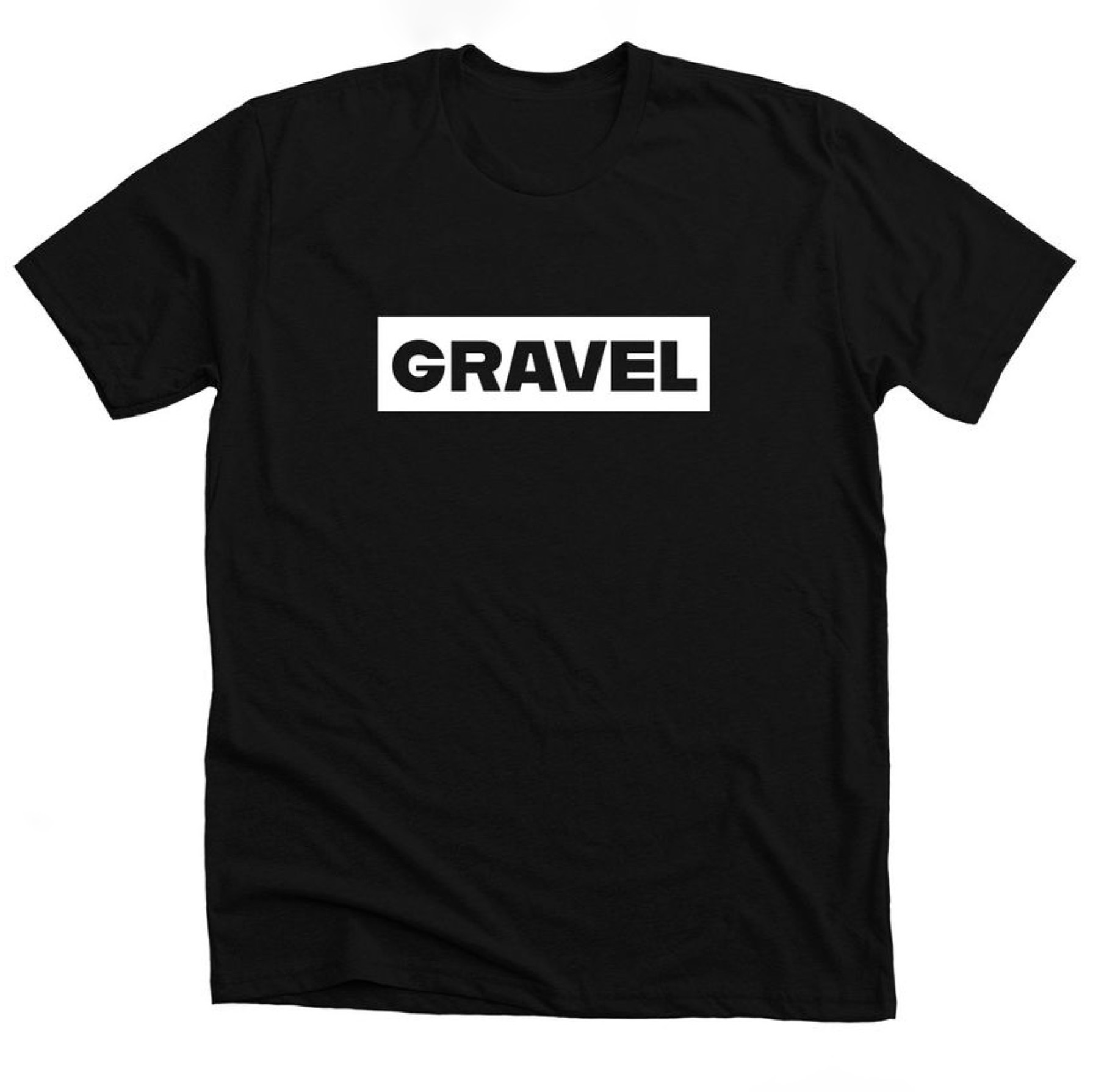 t-shirt with GRAVEL design