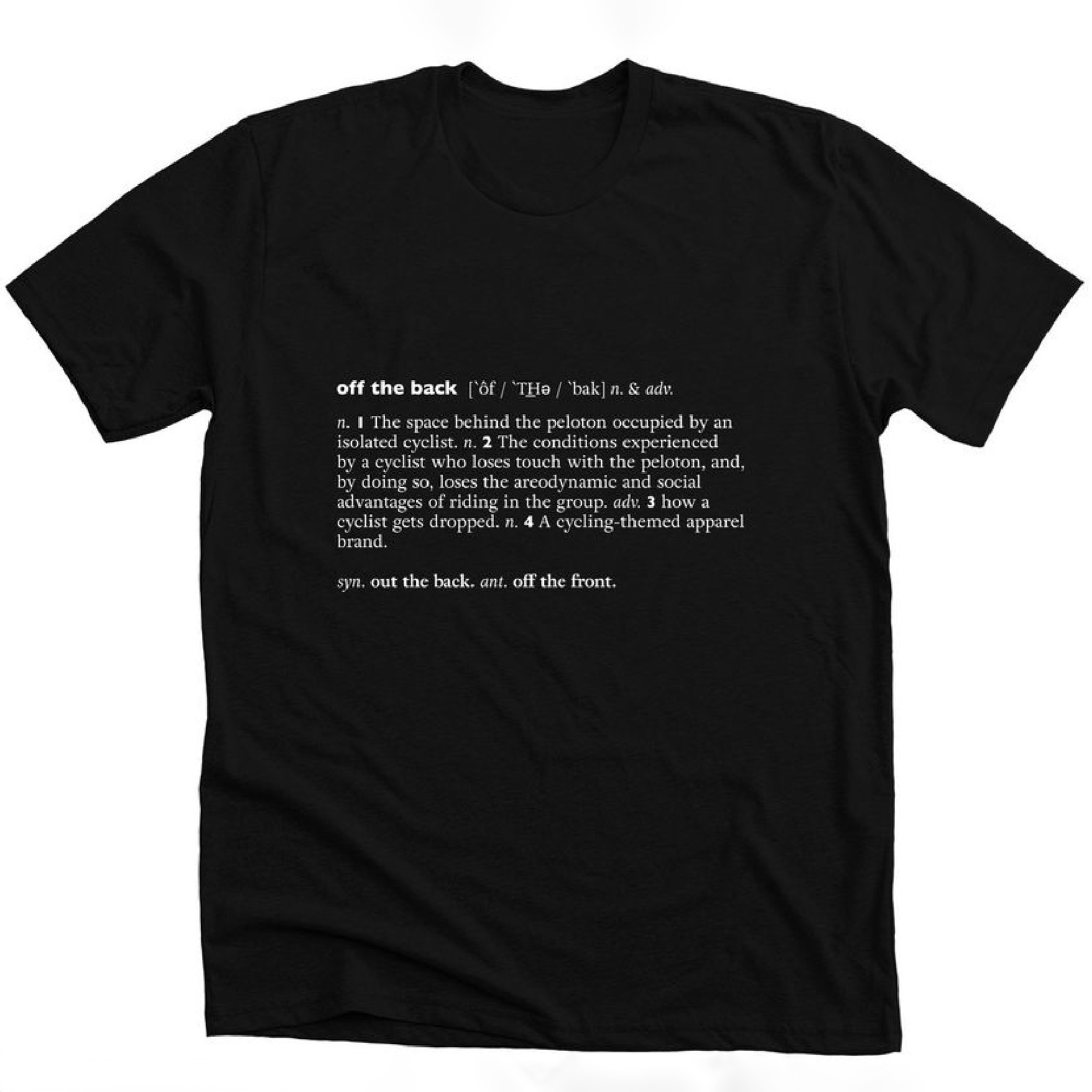 t-shirt with OTB_definition design